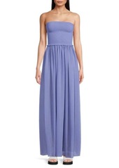 Ramy Brook Calista Smocked Off-The-Shoulder Dress