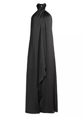 Ramy Brook Carey Satin Draped Gown