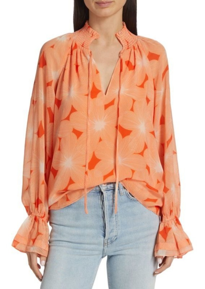 Ramy Brook Clarke Floral Blouse