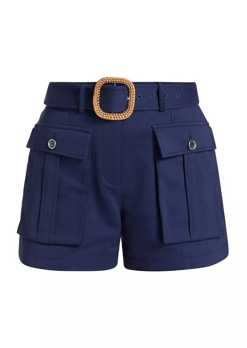 Ramy Brook Cornelia Belted Utility Shorts