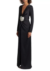 Ramy Brook Daryl V-Neck Gown