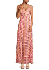 Ramy Brook Della Scallop Knit Gown