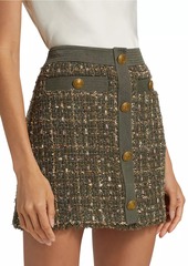 Ramy Brook Denver Tweed Miniskirt