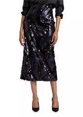 Ramy Brook Donnelly Sequined Pencil Skirt