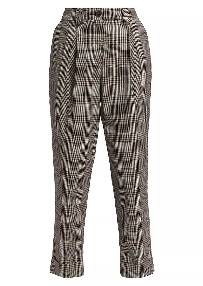 Ramy Brook Ellen Plaid Pants