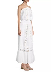 Ramy Brook Elyse Cotton Halter Maxi Dress