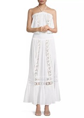 Ramy Brook Elyse Cotton Halter Maxi Dress