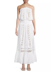 Ramy Brook Elyse Cotton Halter Maxi Dress