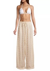 Ramy Brook Eve Chevron Cover-Up Pants