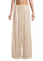 Ramy Brook Eve Chevron Cover-Up Pants