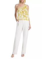 Ramy Brook Florence Filigree One-Shoulder Top