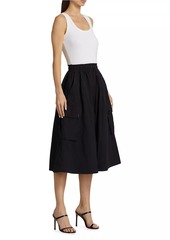 Ramy Brook Giovanna Cargo Midi-Dress