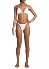 Ramy Brook Harbor O-Ring Triangle Bikini Top