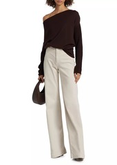 Ramy Brook Harmoni Denim Wide-Leg Pants