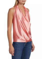 Ramy Brook Harriet Convertible Stretch-Silk Top