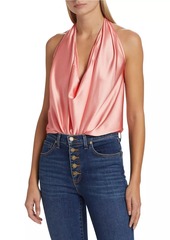 Ramy Brook Harriet Convertible Stretch-Silk Top