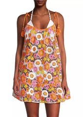 Ramy Brook Imani Floral Cover-Up Minidress