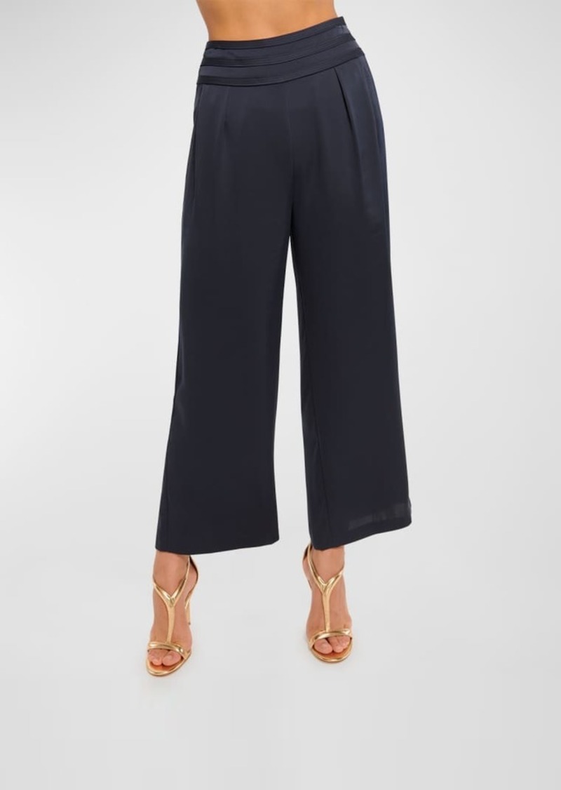 Ramy Brook Joss Cropped Wide-Leg Pants