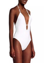 Ramy Brook Kailey Plunging One-Piece Swimsuit