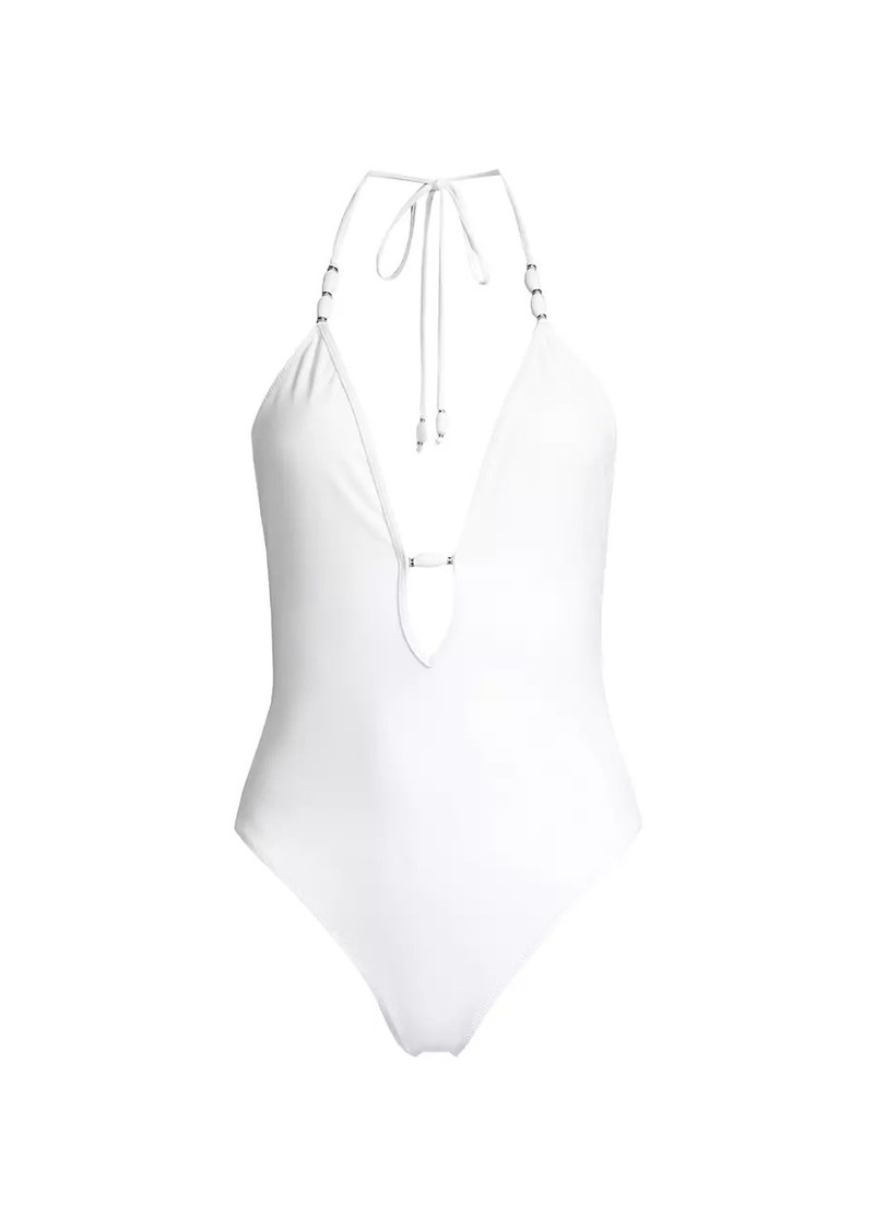 Ramy Brook Kailey Plunging One-Piece Swimsuit