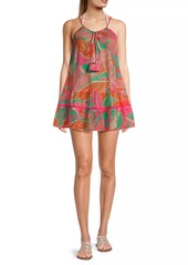 Ramy Brook Kaliyah Printed Cover-Up Dress