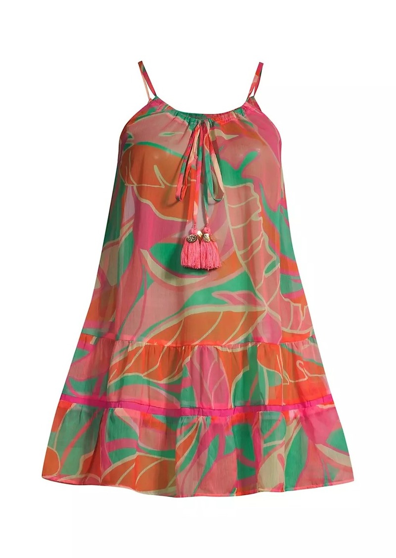 Ramy Brook Kaliyah Printed Cover-Up Dress