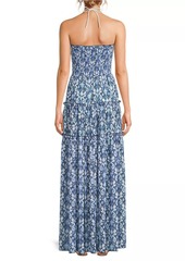 Ramy Brook Leta Sequined Strapless Maxi Dress