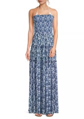 Ramy Brook Leta Sequined Strapless Maxi Dress