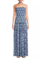 Ramy Brook Leta Sequined Strapless Maxi Dress