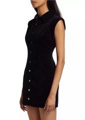 Ramy Brook Lolita Velvet Sleeveless Minidress