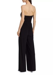 Ramy Brook Lona Jersey Strapless Jumpsuit