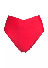 Ramy Brook Luella High-Waist Bikini Bottom
