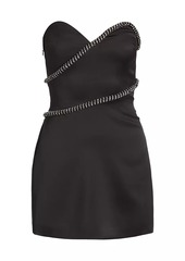 Ramy Brook Lyla Strapless Beaded Minidress