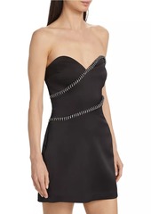 Ramy Brook Lyla Strapless Beaded Minidress