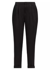 Ramy Brook Madelyn Cropped Satin Pants