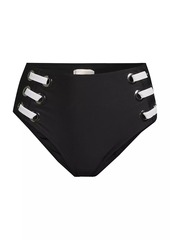 Ramy Brook Marjorie High-Waist Bikini Bottom