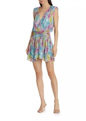 Ramy Brook Matilda Watercolor Minidress