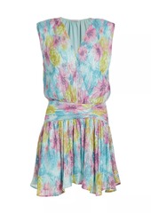 Ramy Brook Matilda Watercolor Minidress