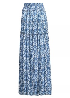 Ramy Brook Mertie Sequined Cover-Up Maxi Skirt