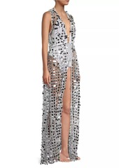 Ramy Brook Michaela Sequined Cover-Up Dress