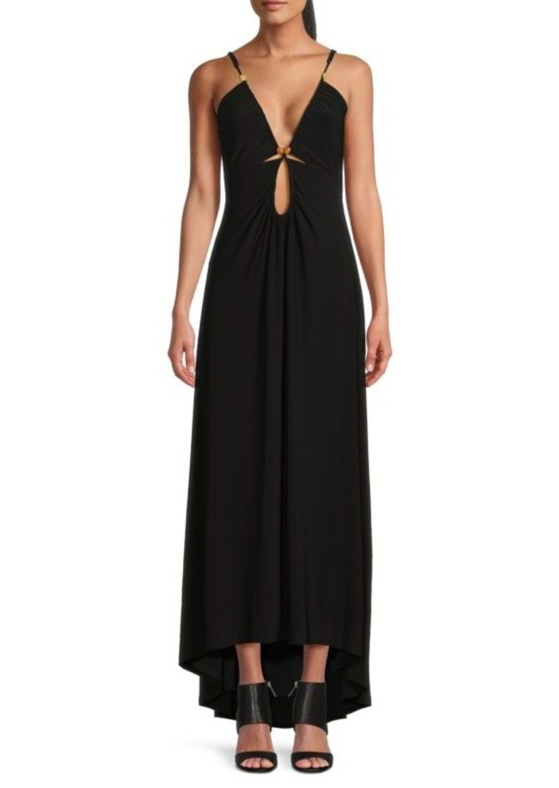 Ramy Brook Milly Plunging Cutout Gown