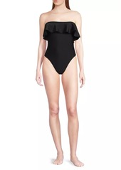 Ramy Brook Minna Ruffled One-Piece Swimsuit