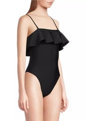 Ramy Brook Minna Ruffled One-Piece Swimsuit