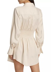 Ramy Brook Nellie Pinstriped Shirtdress