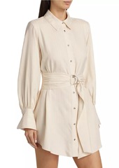 Ramy Brook Nellie Pinstriped Shirtdress