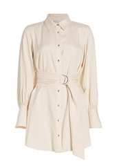 Ramy Brook Nellie Pinstriped Shirtdress