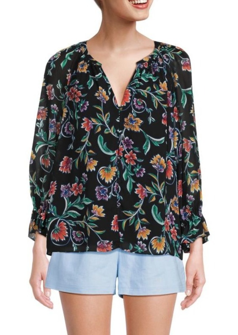 Ramy Brook Nena Floral Top