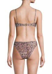 Ramy Brook Nola Leopard Underwire Bikini Top