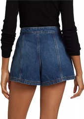 Ramy Brook Nova Denim High-Rise Shorts