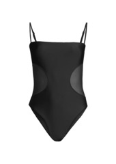 Ramy Brook Novalee Mesh-Paneled One-Piece Swimsuit